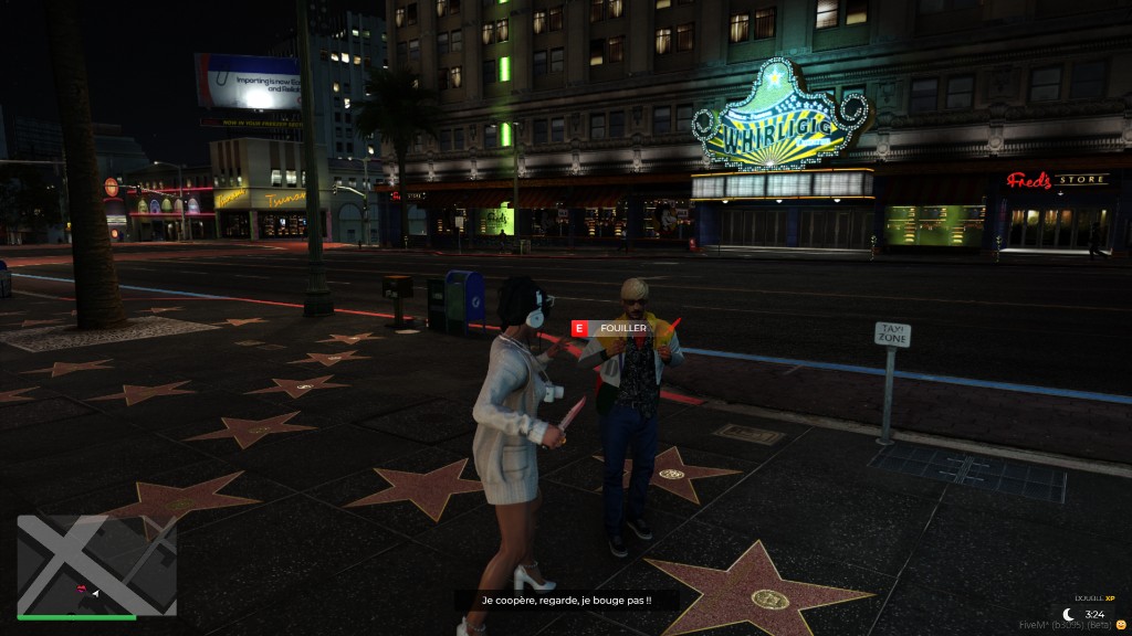 Scène de rue Vinewood